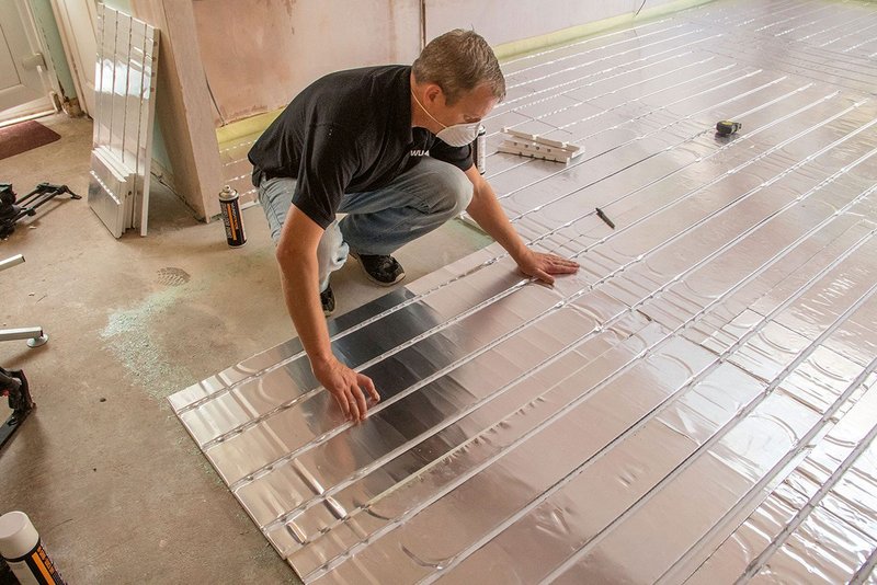 How to Tile Foil Underfloor Heating