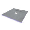 Jackoboard Aqua Flat Offset Drain 1000 x 1000 Wetroom Tray_2