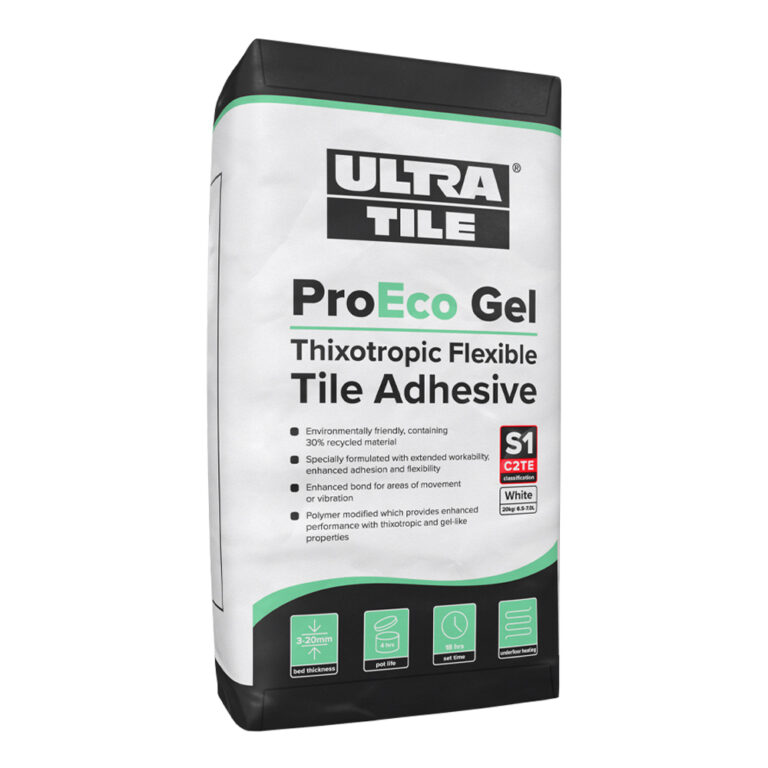 Ultra ProEco Gel Thixotropic Flexible White Tile Adhesive