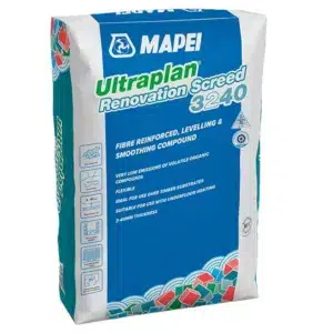 Mapei Ultraplan Renovation Screed 3240 Fibre-Reinforced Levelling Compound 25kg