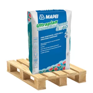 Mapei Ultraplan Renovation Screed 3240 Fibre-Reinforced Levelling Compound 25kg - Pallet Deal