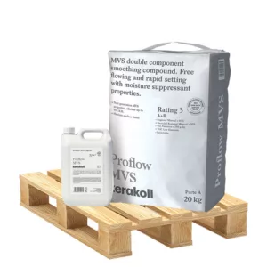 Kerakoll Proflow MVS Moisture Vapour Suppressant Levelling and Smoothing Compound 20kg - Pallet Deal