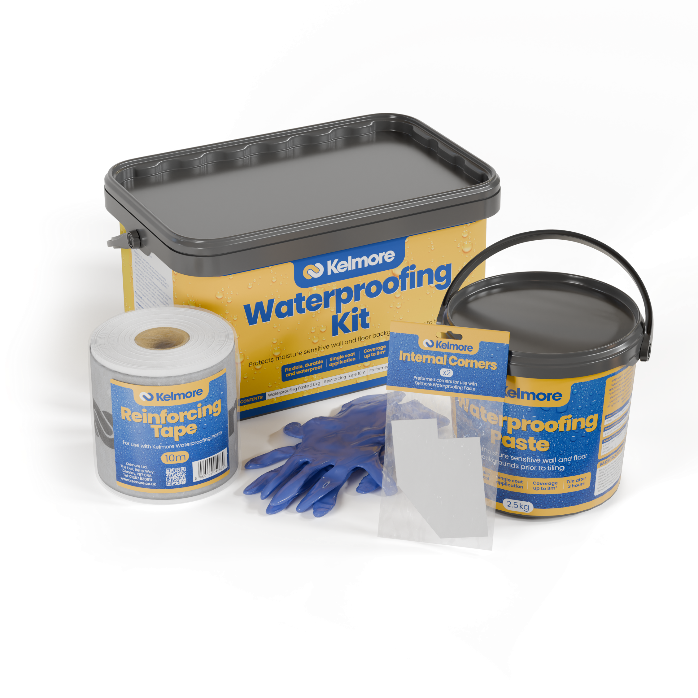 Waterproofing Paste and Waterproofing Kit